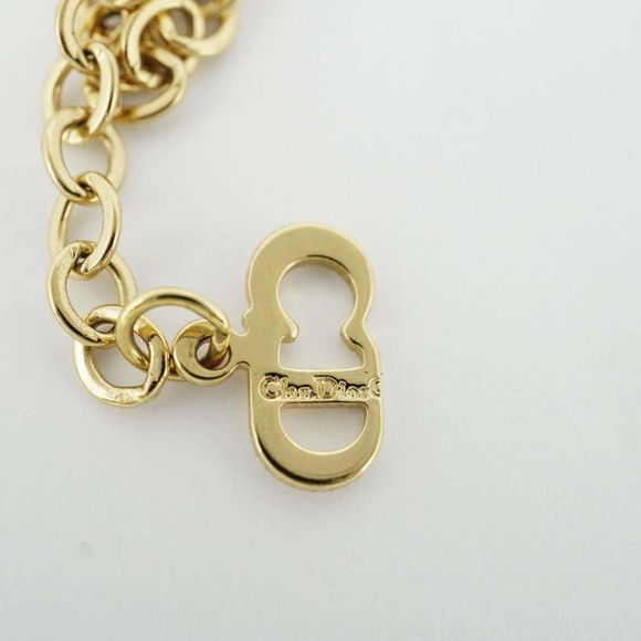 💎 AUTH Christian Dior logo necklace - Picture 5 of 5